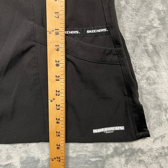 Skechers by Barco Scrub Set Women Gray Black Navy 3 Piece Bundle V-Neck Jogger S - Picture 11 of 16